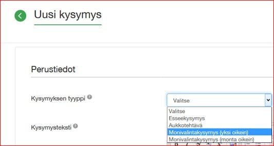 EXAM monival yksi 1