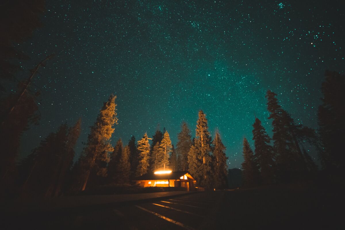 Night sky and stars